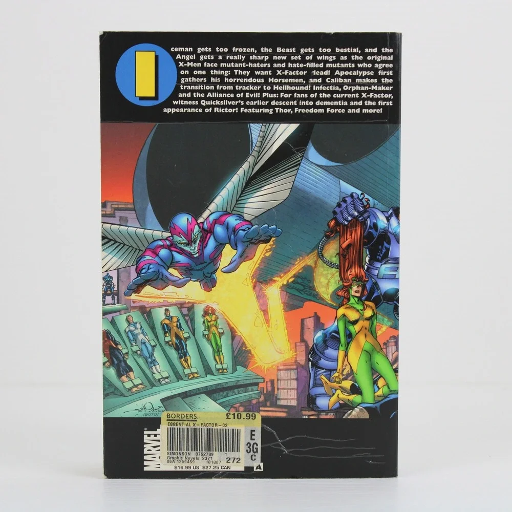 Marvel‎ Essential X-Factor Vol 2 TPB Simonson Apocalypse Archangel Thor #378